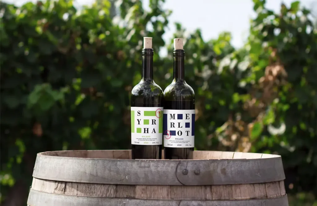 Wine Bottles Mockup - Free Wine Bottle PSD Mockups