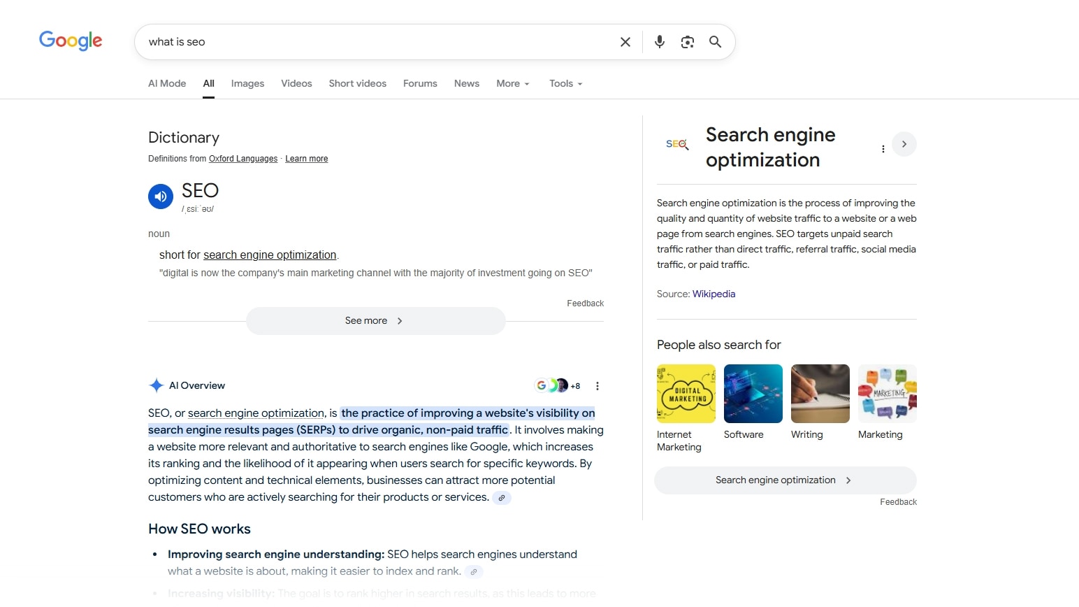 What is 10 Blue Links in SEO